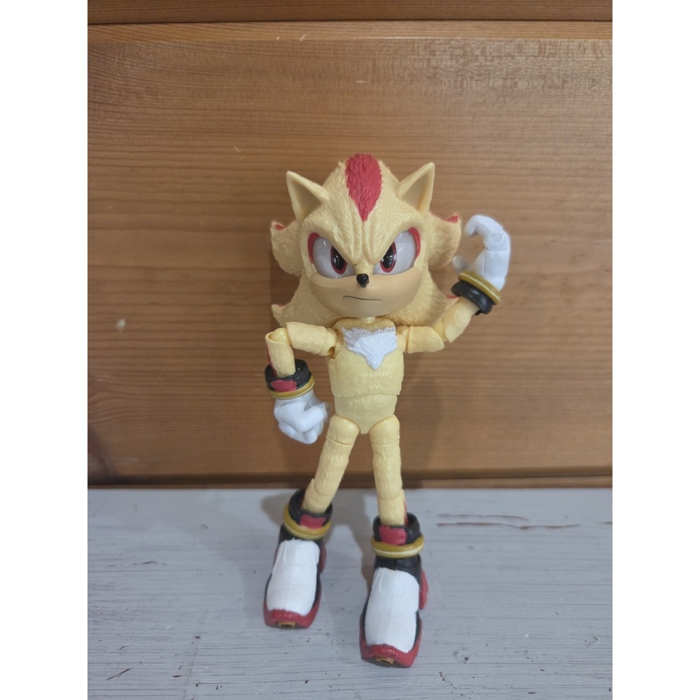 Jakks Pacific Super Shadow 5" action figure from the Sonic the Hedgehog 3 ZD3